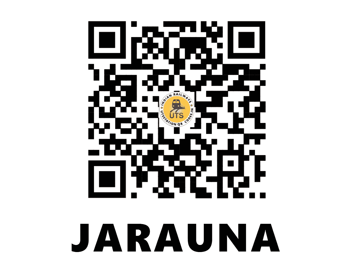 UTS QR Code for JARAUNA - JUA - NR (UTTAR PRADESH)